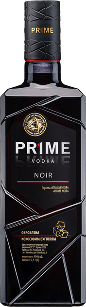 Горілка Prime Noir 0.5 л 40% (4820201992043) - зображення 1