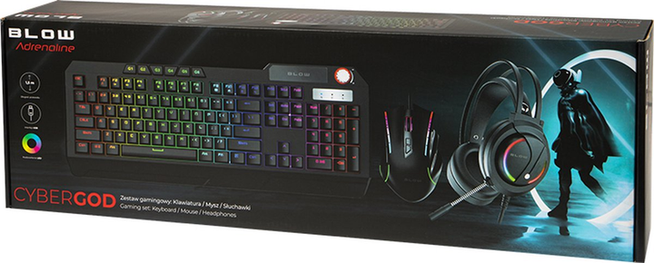 Комплект дротовий Blow 84-218# USB Black (84-218#) - зображення 4