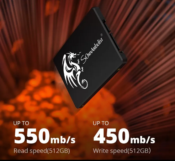 Жесткий диск SSD Somnambulist накопитель 256 Гб Sata III 2,5" - изображение 2