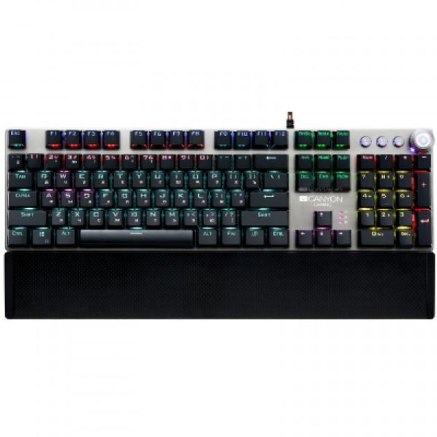 Клавіатура Canyon Nightfall GK-7 USB Black (CND-SKB7-RU) - изображение 1