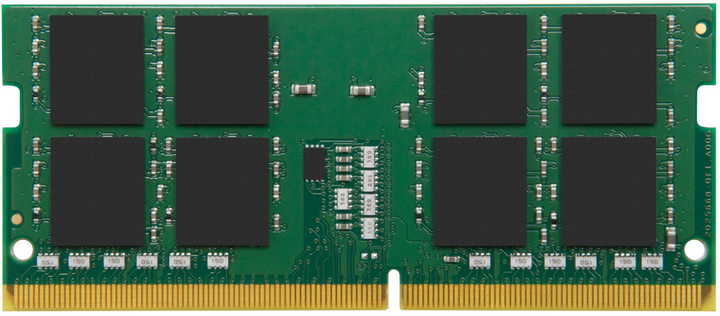 Оперативна пам'ять Kingston SODIMM DDR4-2666 32768MB PC4-21328 2Rx8 Branded Green (KCP426SD8/32) - зображення 1