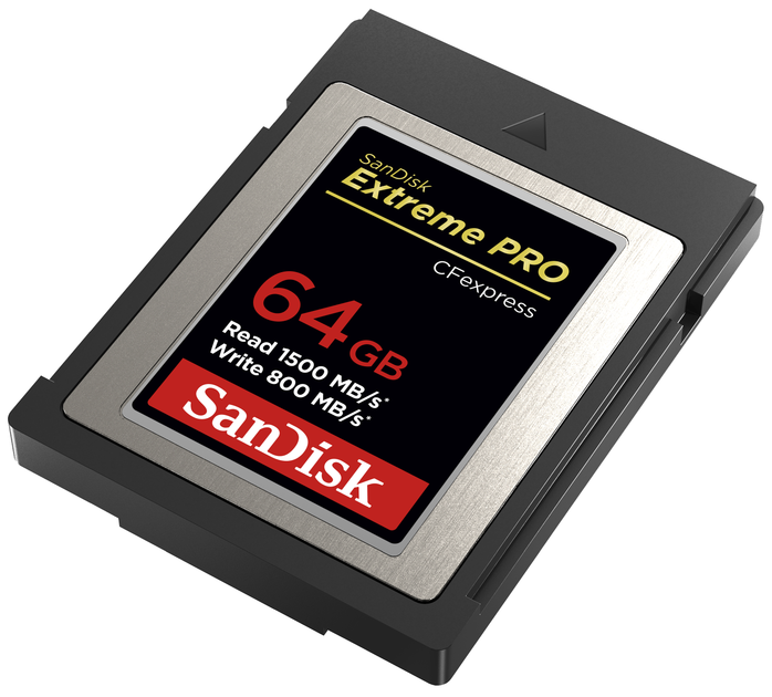 Karta pamięci SanDisk Extreme Pro CFexpress Card Type B 64 GB (SDCFE-064G-GN4NN) - obraz 2