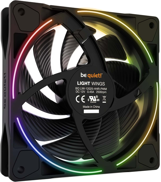 Chłodzenie be quiet! Light Wings 120 mm PWM High-Speed (4260052188774) - obraz 4