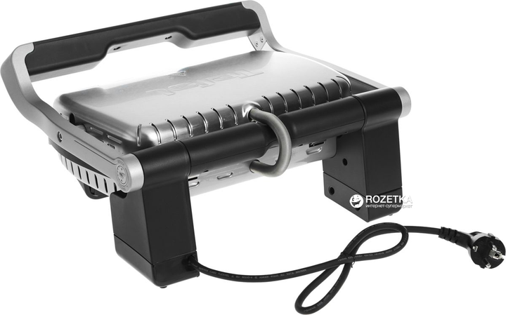 Grill elektryczny kontaktowy Tefal srebrny/szary 2000 W (GC706D34 ) - obraz 4