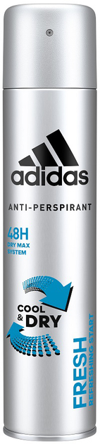 Antyperspirant Adidas Cool & Dry Fresh spray 250 ml (3607346734209) - obraz 1