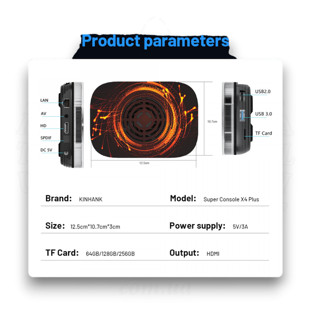 Суперконсоль Kinhank x4 plus: 90000+ игр (256Гб) - Фото 3 Суперконсоль Kinhank x4 plus: 90000+ игр (256Гб) - изображение 3