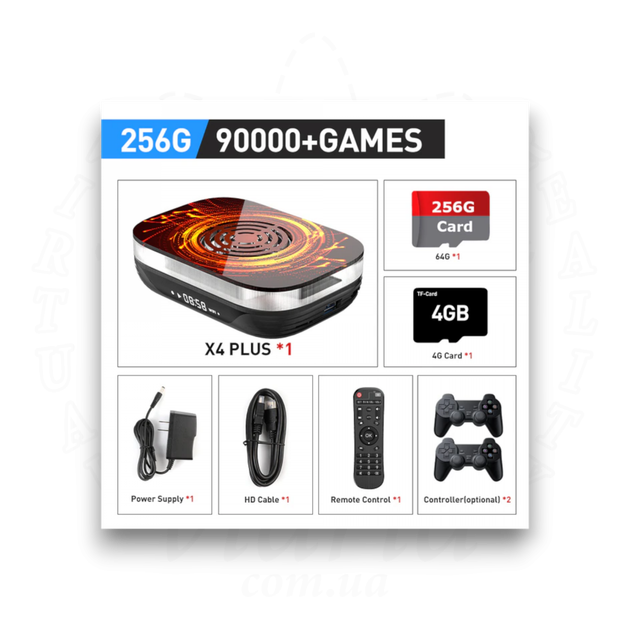 Суперконсоль Kinhank x4 plus: 90000+ игр (256Гб) - Фото 2 Суперконсоль Kinhank x4 plus: 90000+ игр (256Гб) - изображение 2