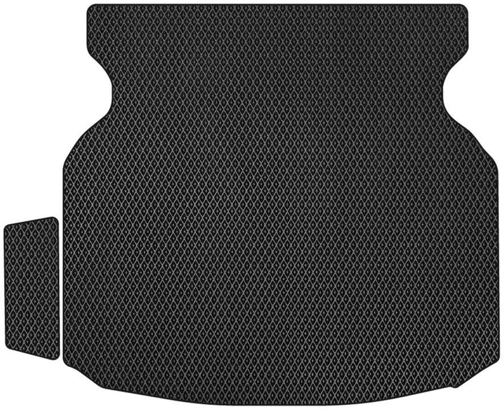 Акція на EVA килимок EVAtech в багажник авто для Mercedes-Benz C-Class (W204) 2007-2015 1 покоління Sedan USA 2 шт Black від Rozetka