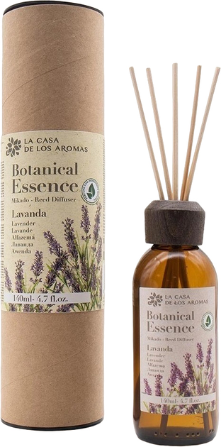 Patyczki zapachowe La Casa de los Aromas Botanical Essence Lawenda 140 ml (8428390052034) - obraz 1