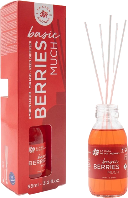 Patyczki zapachowe La Casa de los Aromas Basic Berries Much 95 ml (8428390050344) - obraz 1
