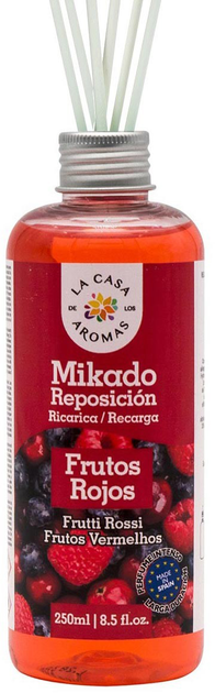 Olejek zapachowy La Casa de los Aromas Mikado Reposicion Zapas Czerwone Owoce 250 ml (8428390047641) - obraz 1