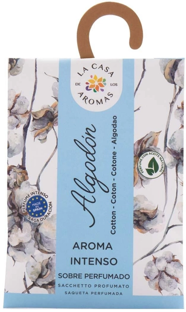 Saszetka zapachowa La Casa de los Aromas Aroma Intenso Kwiat Bawełny 100 ml (8428390048617) - obraz 1