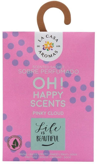 Ароматичне саше La Casa de los Aromas Oh Happy Scents Pinky Cloud 100 мл (8428390048471) - зображення 1