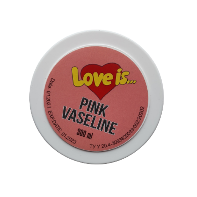 Вазелін "LOVE IS PINK" KLEVER BEAUTY, 50 мл - Фото 1 Вазелін "LOVE IS PINK" KLEVER BEAUTY, 50 мл - изображение 1