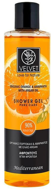 Акція на Гель для душу Velvet Organic Orange & Amaranth 300 мл від Rozetka