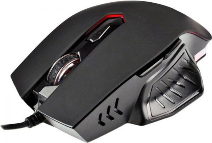 Mysz Rebeltec Red Dragon z powierzchnią gamingową USB Czarna (RBLMYS00036) - obraz 2