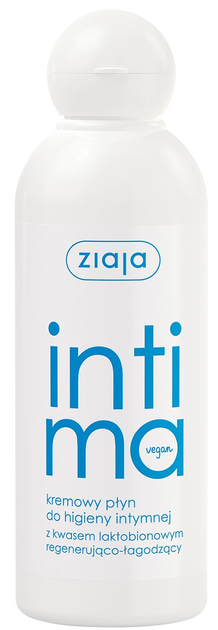 Крем - гель для інтимної гігієни Ziaja Intima з лактобіоновою кислотою 200 мл (5901887018711) - зображення 1