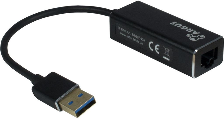 Адаптер Argus USB 2.0/3.0 - RJ45 LAN (88885437) - зображення 1