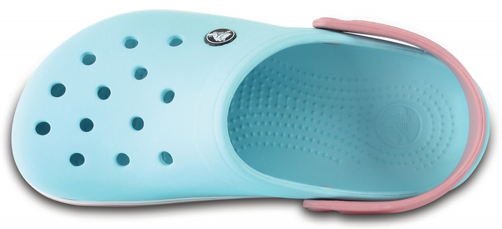 Crocs crocband ice clearance blue white