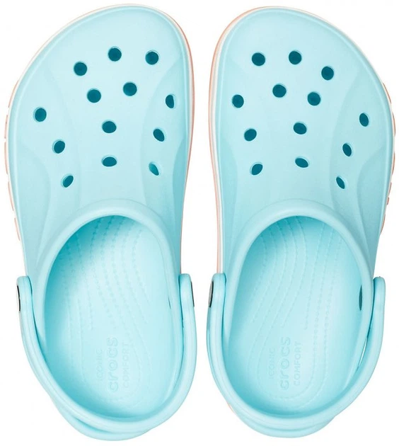 Крокси Bayaband Ice Blue/Melon, розмір 37 - зображення 4