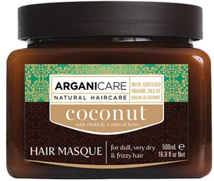 Маска для волосся Arganicare Coconut 500 мл (7290114144896) - зображення 1