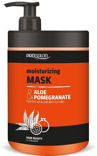 Maska do włosów Chantal Prosalon Moisturizing Mask nawilżająca z aloesem i granatem 1000 g (5900249011896) - obraz 1