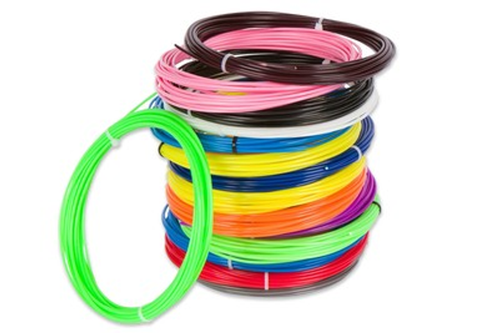 Пластик для 3д ручки PLA 200 метров 20 цветов по 10 метров - PP-2010-D1 ...