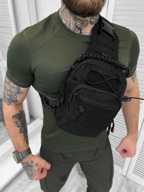 Тактична сумка Cross Bag Elite Black - зображення 1