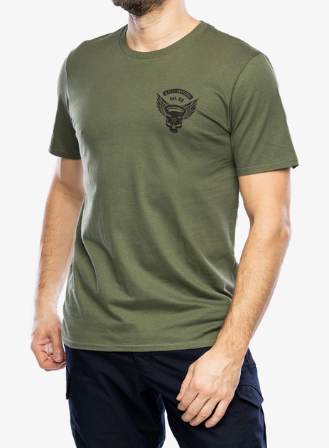 Футболка з малюнком 5.11 Tactical Kettle Skull Military Green M (76289-255) - зображення 2