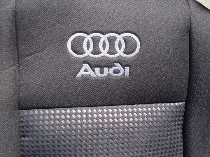 Автомобільні чохли авточохли на сидіння Audi 100 C3 82-91 Favorite чорні Ауді 100 UV0006 - зображення 2
