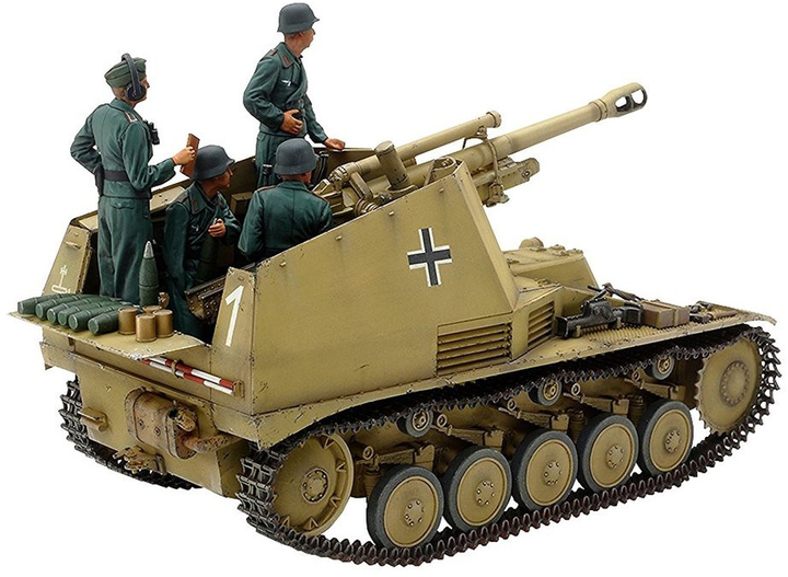 Model do składania Tamiya German Self-Propelled Howitzer Wespe Italian Front skala 1:35 (4950344353583) - obraz 2