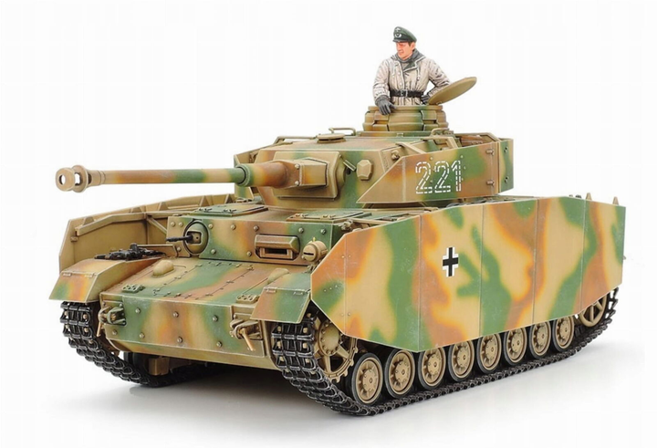 Model do składania Tamiya Panzerkampfwagen IV Ausf H Sd Kfz 161/1 Early Version skala 1:35 (4950344995615) - obraz 2
