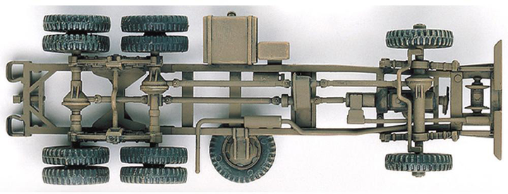 Model do składania Academy US 2.5 Ton Cargo Truck & Accessories skala 1:72 (0603550134029) - obraz 5