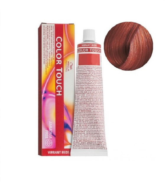 Фарба для волосся безаміачна Wella Professionals Color Touch Vibrant Reds 6/4 - Вогненний мак 60 мл (8005610529189) - зображення 2