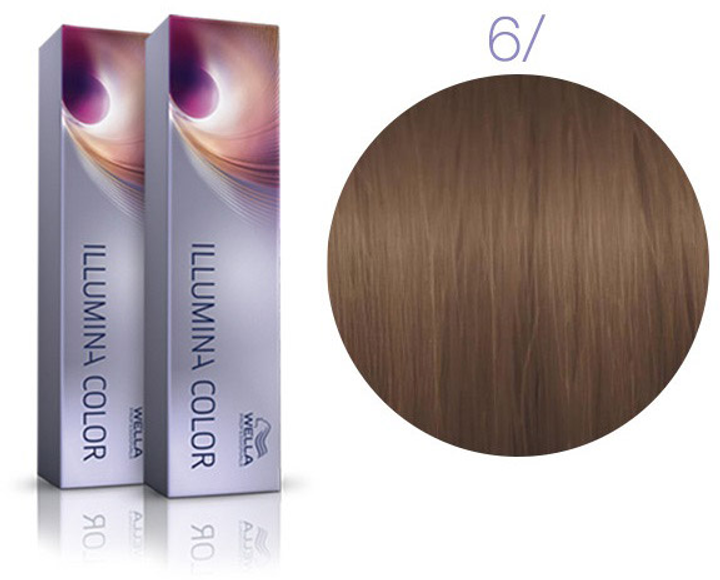 Стійка крем-фарба для волосся Wella Professionals Illumina Color 6/-Темний блонд (8005610538747) - зображення 2