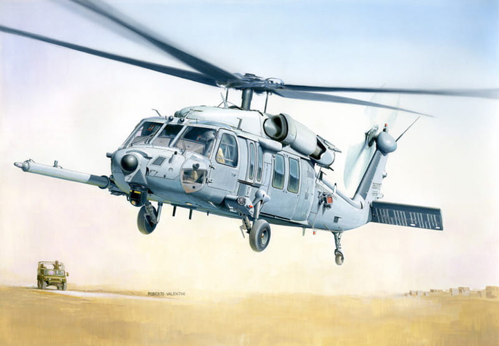 Model do składania Italeri MH-60K Blackhawk SOA skala 1:48 (8001283026666) - obraz 2