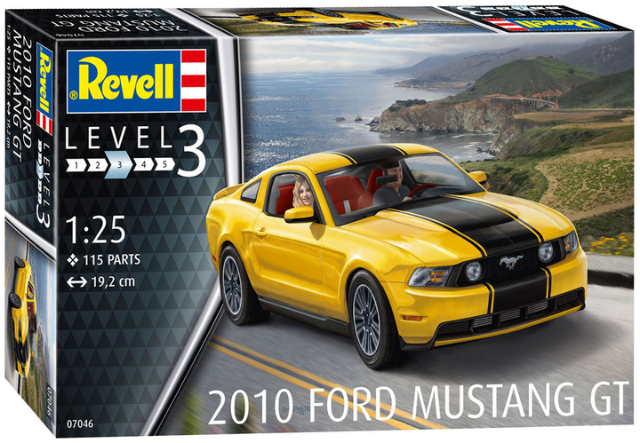 Model do składania Revell 2010 Ford Mustang GT skala 1:25 (4009803070469) - obraz 1