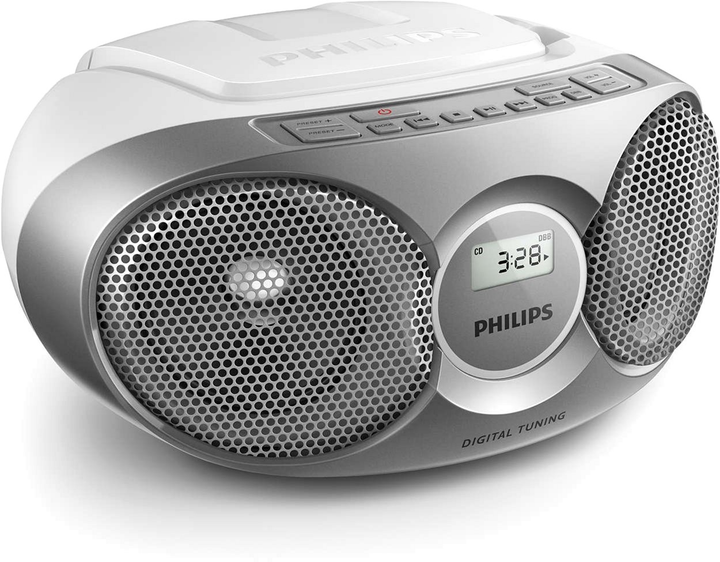 Магнітола Philips AZ215 Silver (AZ215S/12) - зображення 2