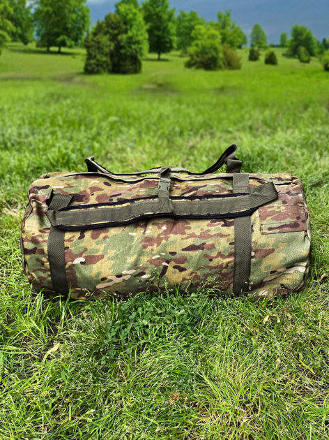 Транспортувальна сумка рюкзак мультикам 90л вещмешок військовий - зображення 1