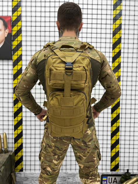 Тактичний рюкзак Tactical Assault Backpack Coyote 25 л - зображення 1