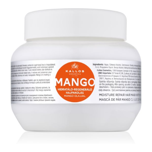 Maska do włosów Kallos Mango Moisture Repair Hair Mask 275 ml (5998889515058) - obraz 1