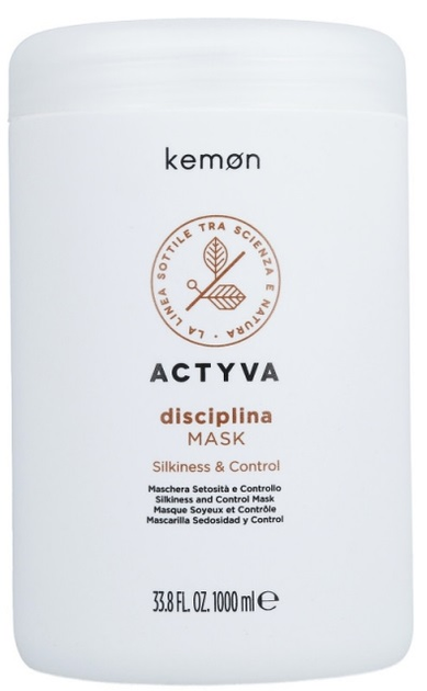 Маска для волосся Kemon Actyva Disciplina Mask 1000 мл (8020936056706) - зображення 1