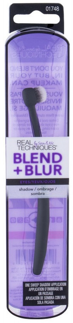 Пензель для макіяжу Real Techniques Blend + Blur Eyes Shadow Brush (79625017489) - зображення 1