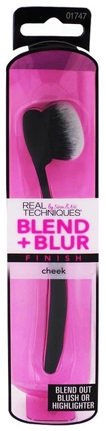 Пензель для макіяжу Real Techniques Blend + Blur Finish Cheek Brush (79625017472) - зображення 1