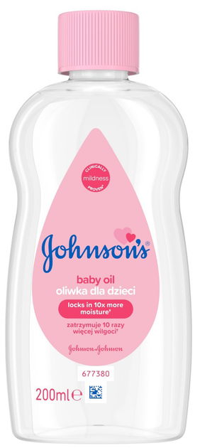 Лагідна олія для дітей Johnson & Johnson Johnson's Baby 200 мл (3574660291162) - зображення 1