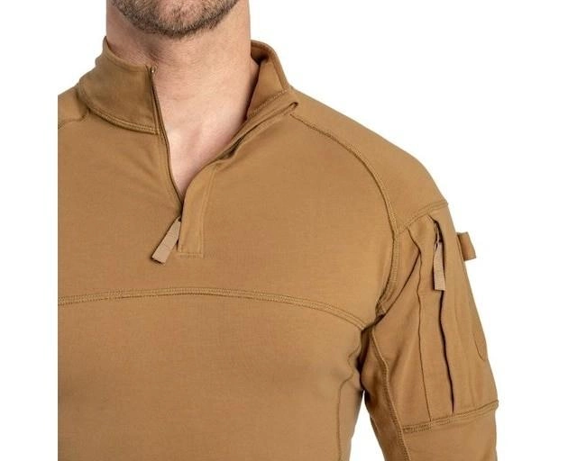 Рубашка Тактическая Под Бронежилет Sturm Mil-Tec Assault Field Shirt (Dark Coyote) S 10924019 - изображение 2