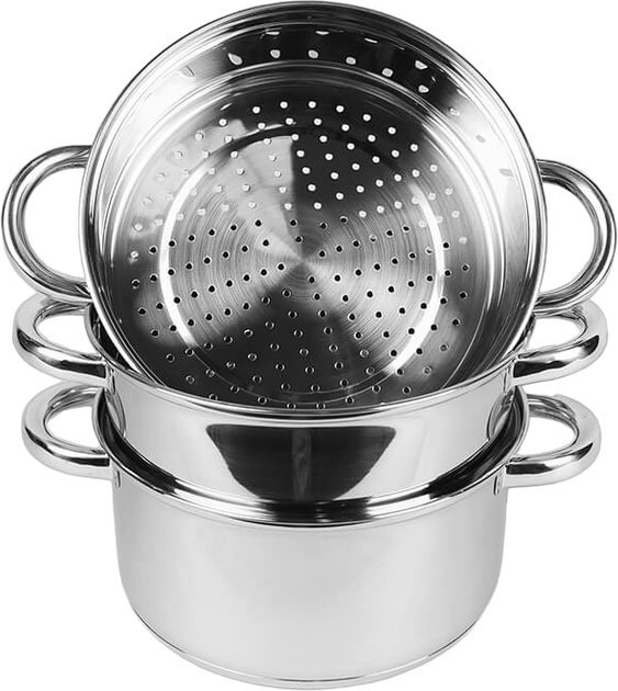 Garnek do gotowania na parze Maestro MR2900-18 2 l (4820096558867) - obraz 3