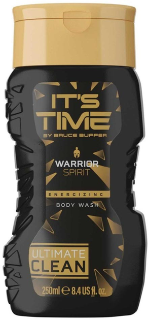 Żel pod prysznic It's Time Warrior Spirit 250 ml (5060648120381) - obraz 1