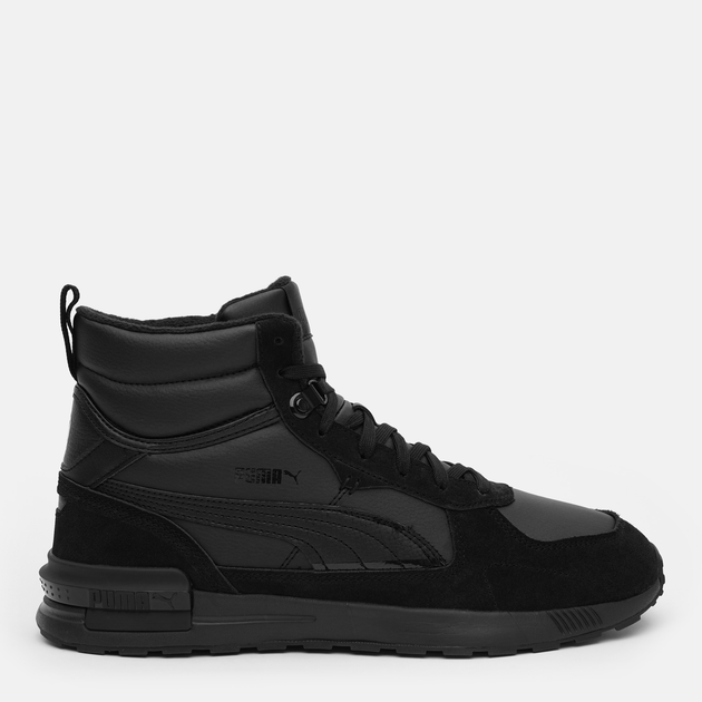 Акція на Чоловічі черевики Puma Graviton Mid 38320401 43 (UK 9) 28 см Black-Black від Rozetka