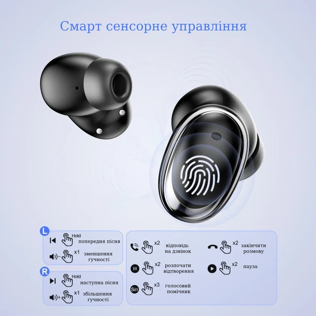 Навушники Bluetooth New Bee CT02 Black - зображення 6
